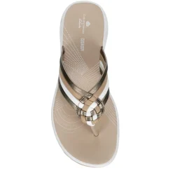Clarks Womens Breeze Coral Flip Flop Sandal