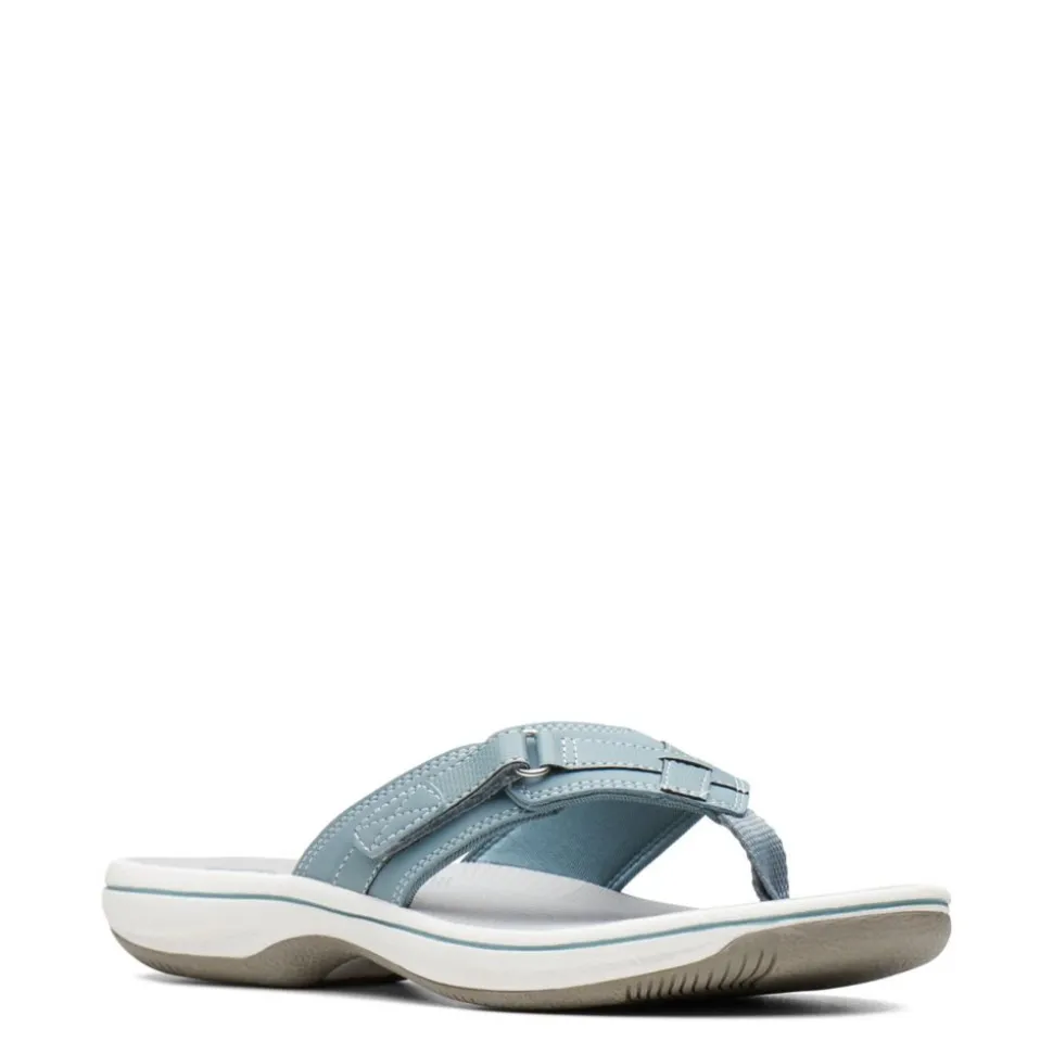 Clarks Womens Breeze Sea Flip Flop Sandal