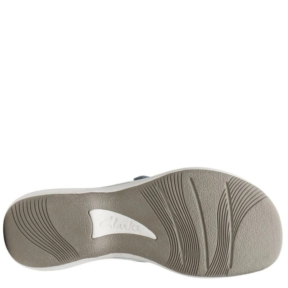 Clarks Womens Breeze Sea Flip Flop Sandal