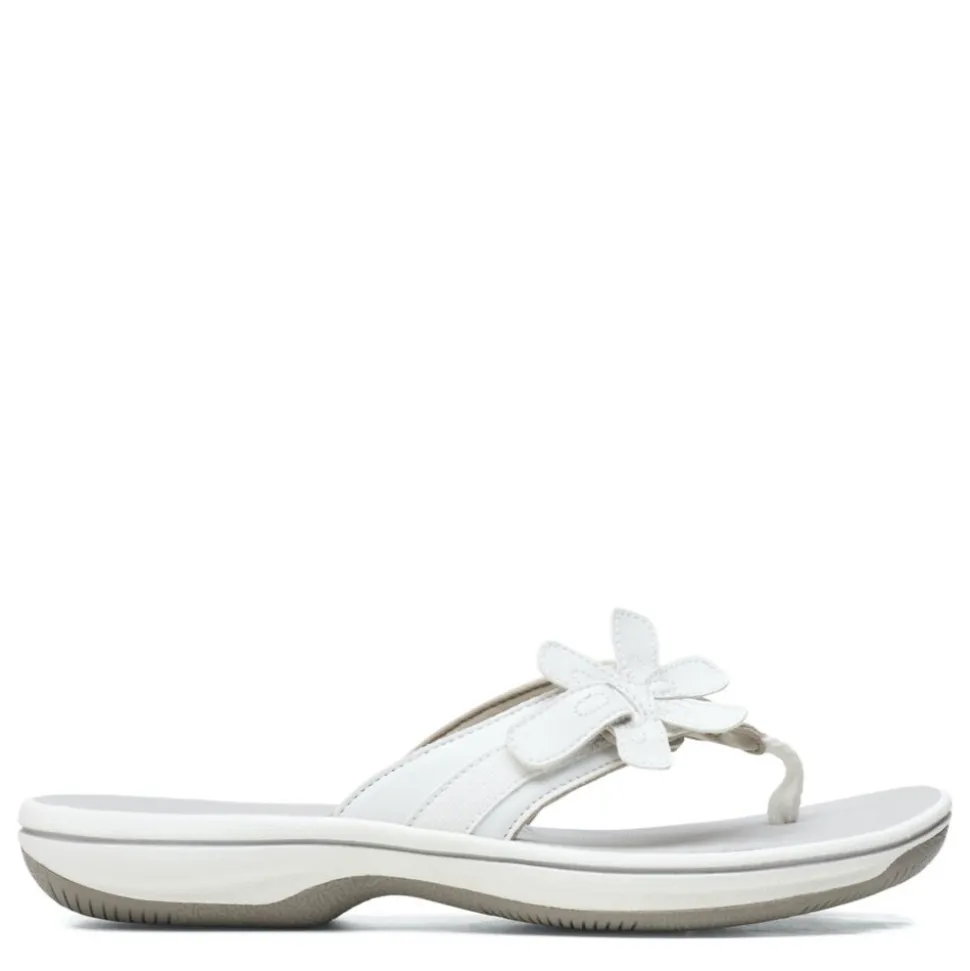 Clarks Womens Brinkley Flora Flip Flop Sandal