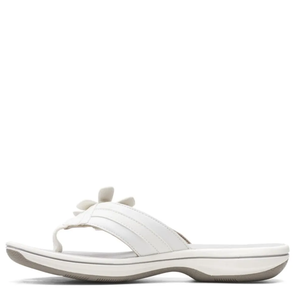 Clarks Womens Brinkley Flora Flip Flop Sandal