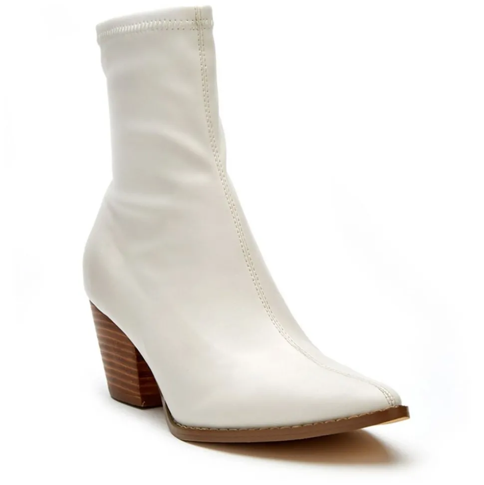 Coconuts Womens Kyra Ankle Western Boot