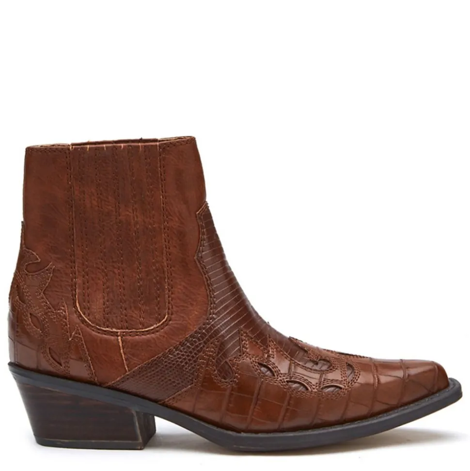 Coconuts Womens Milo Ankle Western Boot