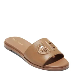 Cole Haan Womens Flynn Logog Slide Sandal