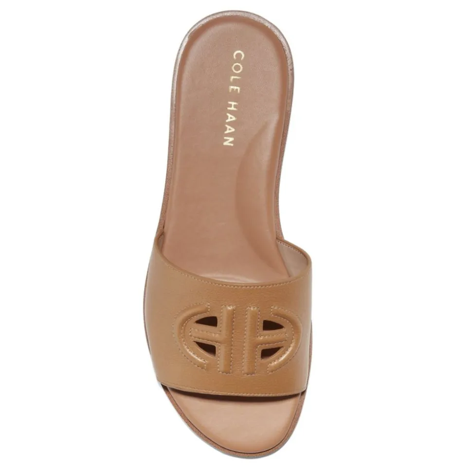Cole Haan Womens Flynn Logog Slide Sandal