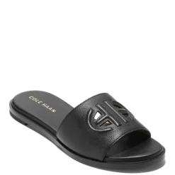 Cole Haan Womens Flynn Logog Slide Sandal