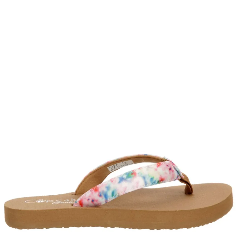 Cupcake Couture Girls Little-Big Kid Isla Flip Flop Sandal
