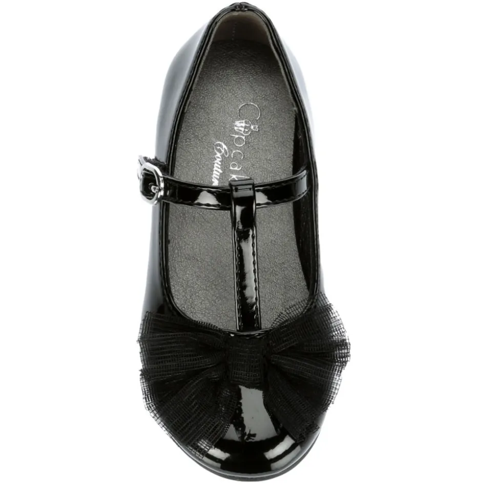 Cupcake Couture Girls Toddler Bowtiful Flat