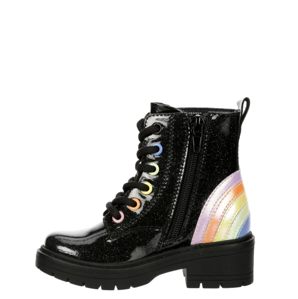 Cupcake Couture Girls Toddler Sky Combat Boot