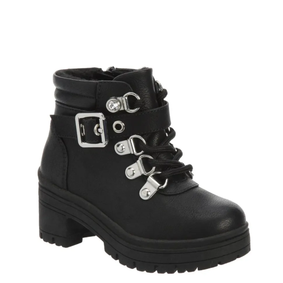 Cupcake Couture Girls Toddler-Little Kid Lil Jett Combat Boot