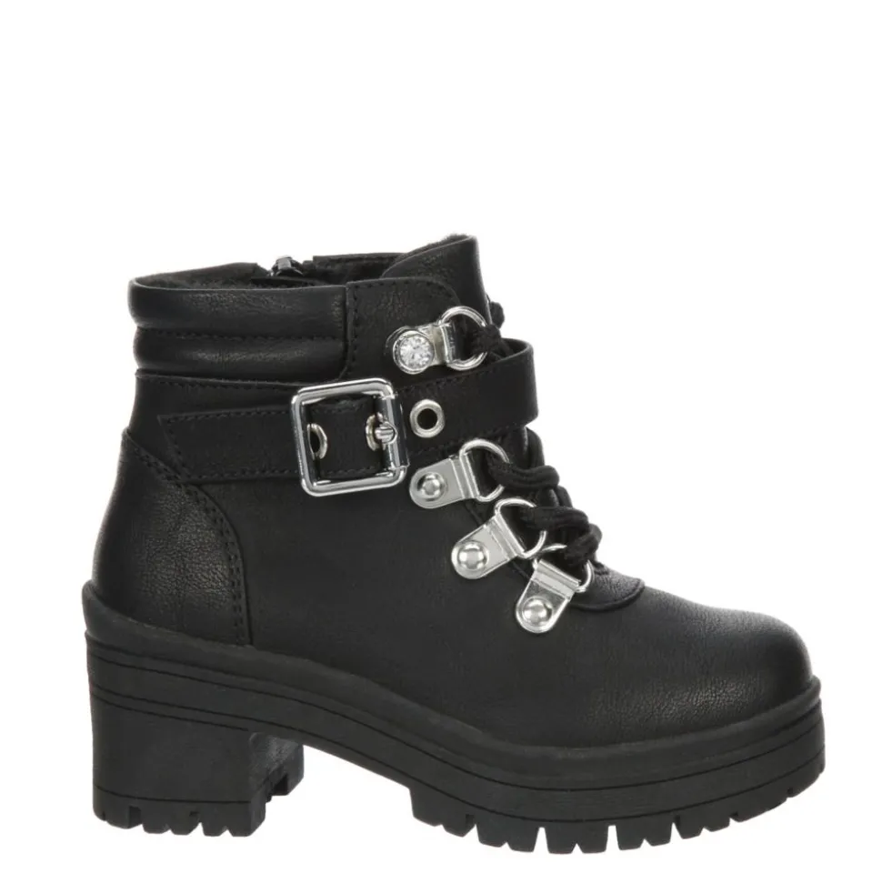 Cupcake Couture Girls Toddler-Little Kid Lil Jett Combat Boot