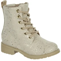 Cupcake Couture Girls Toddler Lil Ella Combat Boot