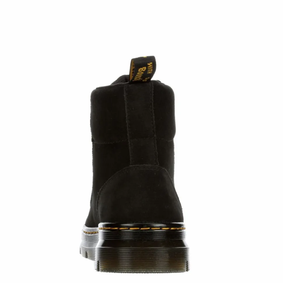 Dr.Martens Womens Combs Suede Combat Boot