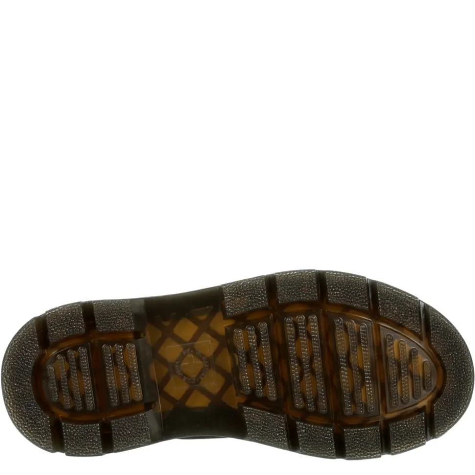 Dr.Martens Womens Combs Suede Combat Boot