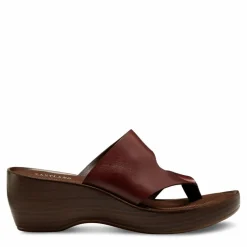 Eastland Womens Laurel Wedge Sandal Comfort Filp Flop