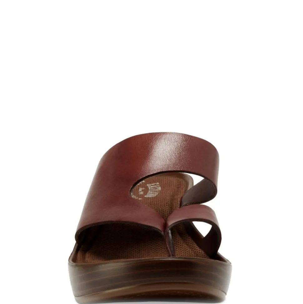 Eastland Womens Laurel Wedge Sandal Comfort Filp Flop