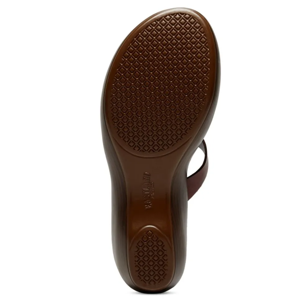 Eastland Womens Laurel Wedge Sandal Comfort Filp Flop
