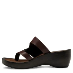 Eastland Womens Laurel Wedge Sandal Comfort Flip Flop