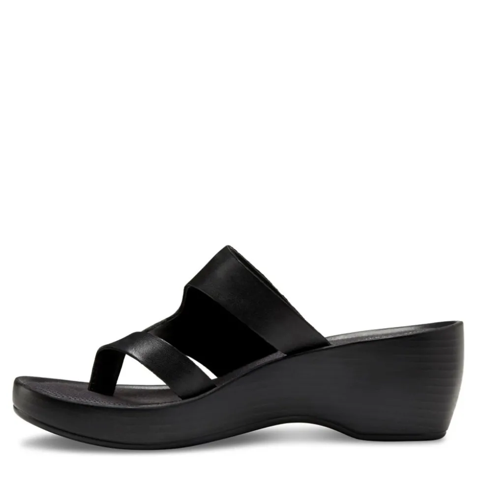 Eastland Womens Laurel Wedge Sandal Comfort Filip Flop