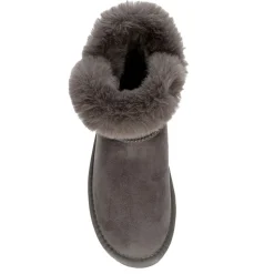 Eva & Zoe Womens Ciara Fur Boot
