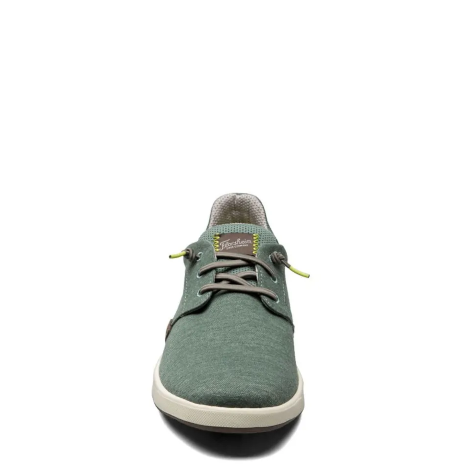 Florsheim Mens Crossover Canvas Plain Toe Slip On Sneaker