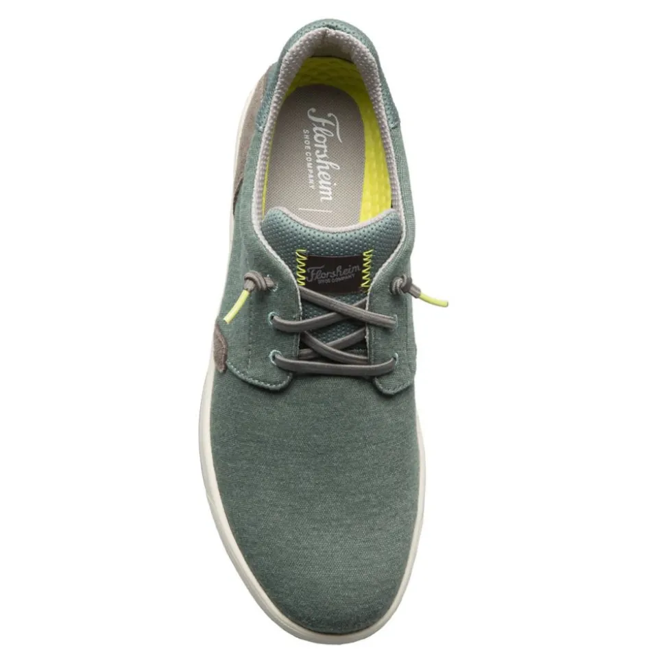 Florsheim Mens Crossover Canvas Plain Toe Slip On Sneaker