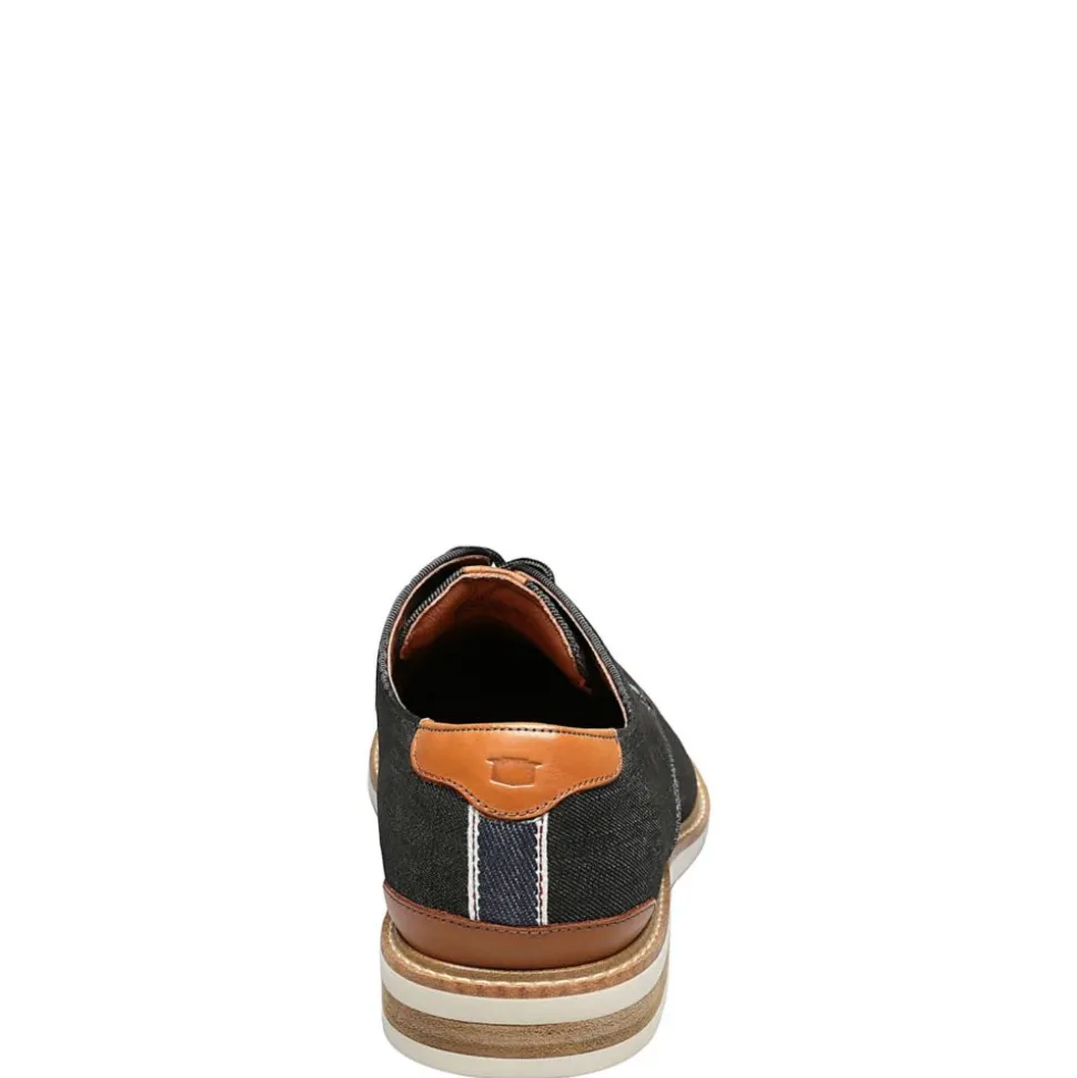 Florsheim Mens Highland Canvas Plain Toe Oxford