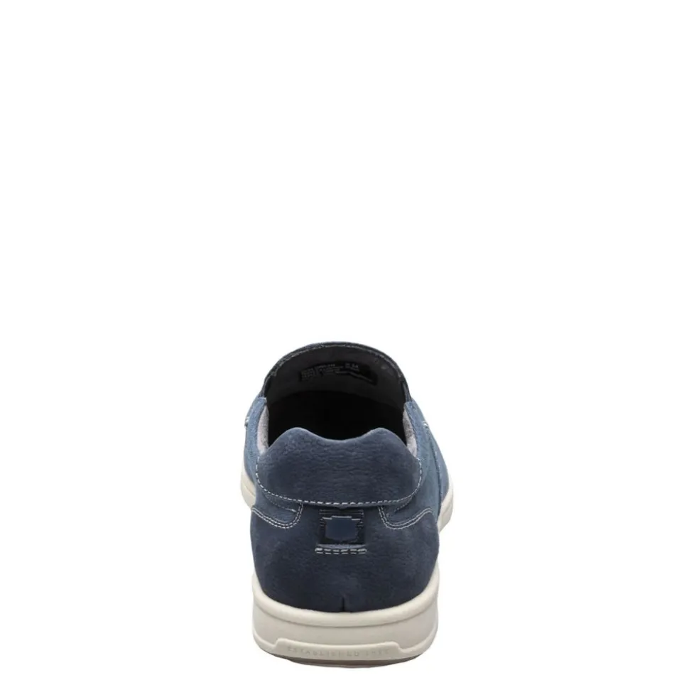 Florsheim Mens Lakeside Canvas Moc Toe Slip On