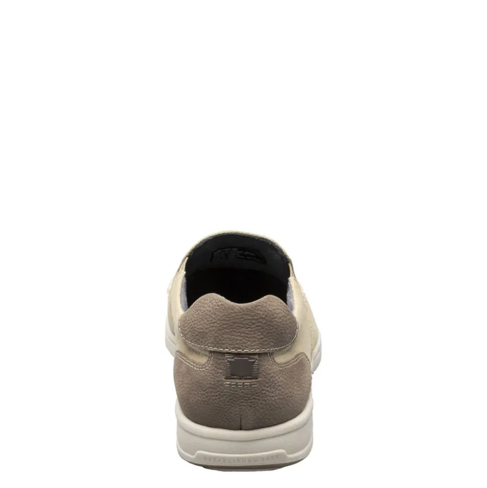 Florsheim Mens Lakeside Canvas Moc Toe Slip On