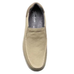 Florsheim Mens Lakeside Canvas Moc Toe Slip On