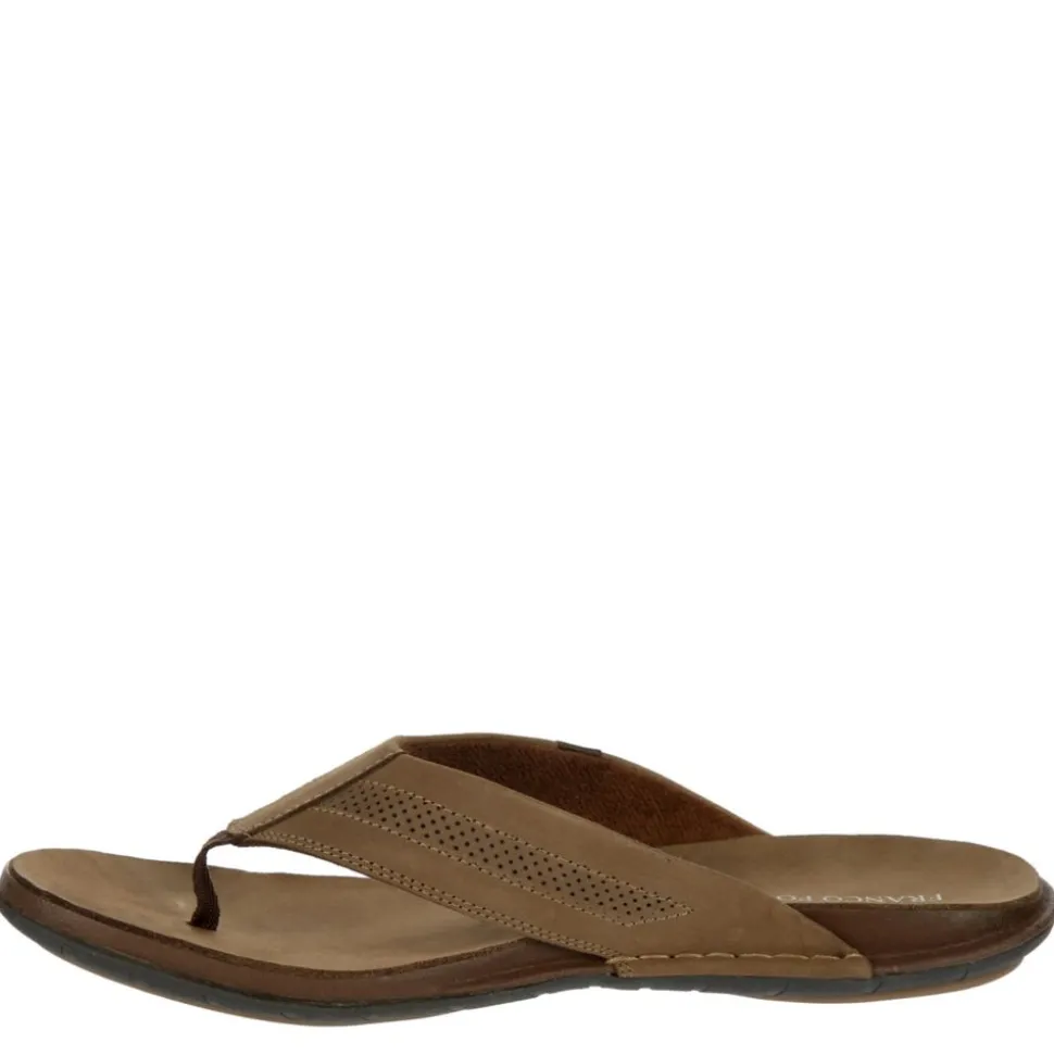 Franco Fortini Mens Newport Flip Flop Sandal