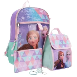 Frozen Girls Frozen 5 Piece Backpack Set