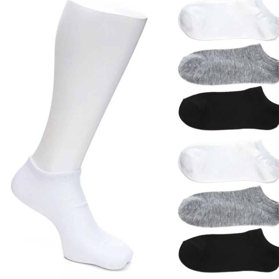Game Sport Boys Ultralite No Show Socks 6 Pairs
