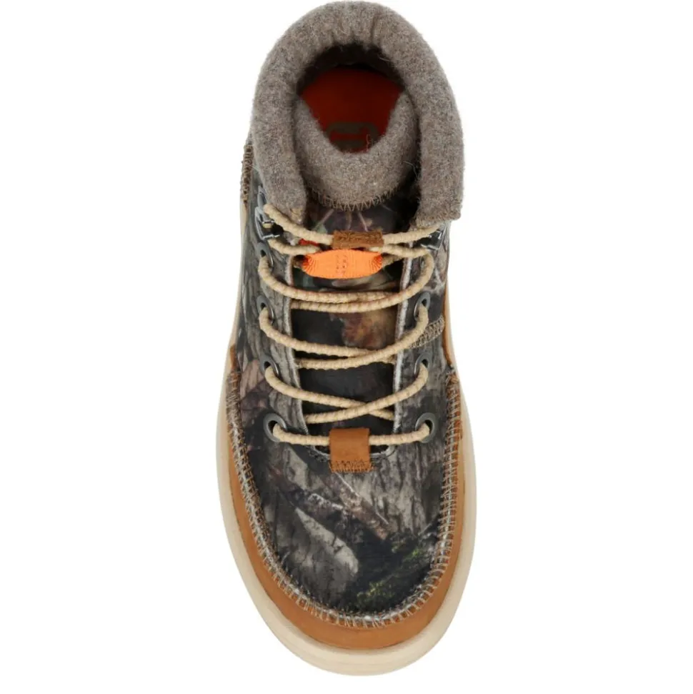 Heydude Boys Bradley Youth Mossy Oak Boot