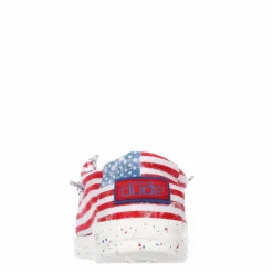 Heydude Boys Infant Wally Toddler Patriotic Slip On Sneaker
