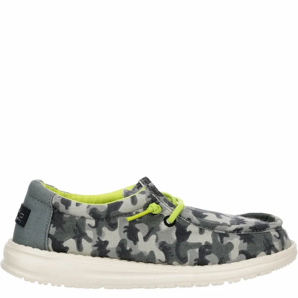 Heydude Boys Little Kid Wally Youth Slip On Sneaker