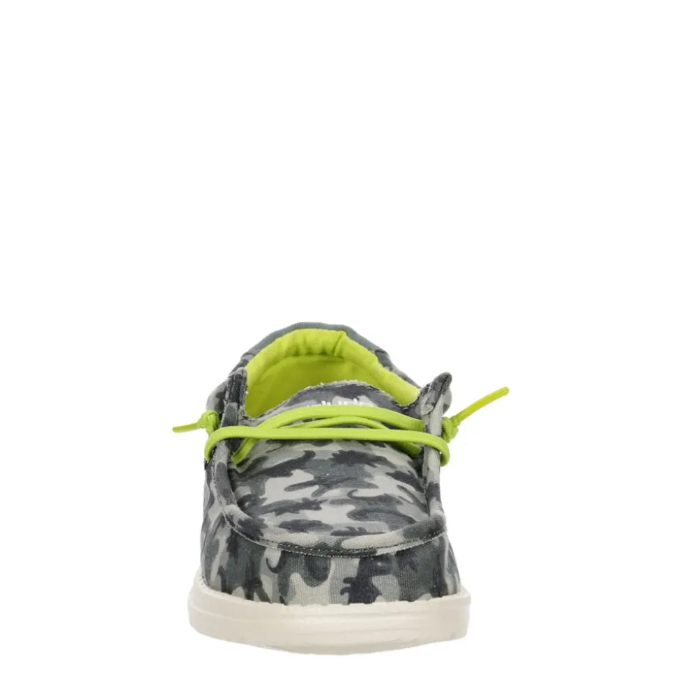 Heydude Boys Little Kid Wally Youth Slip On Sneaker