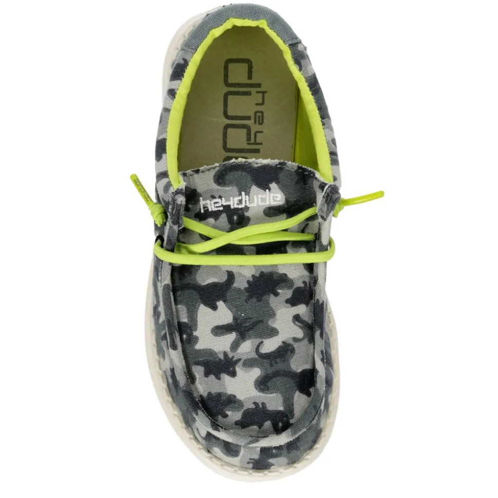 Heydude Boys Little Kid Wally Youth Slip On Sneaker