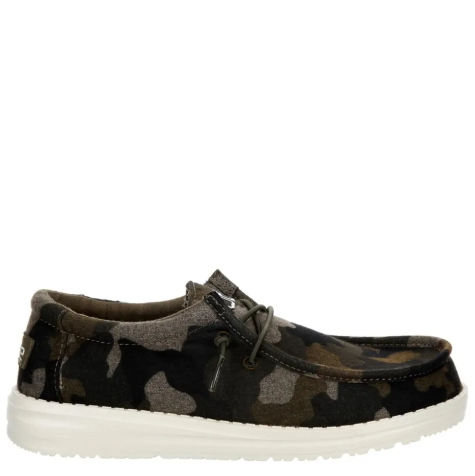 Heydude Boys Little-Big Kid Wally Youth Slip On Sneaker