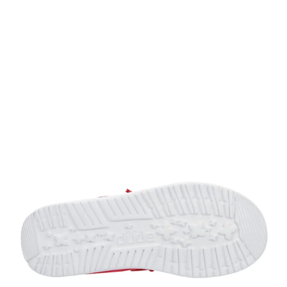 Heydude Boys Little-Big Kid Wally Youth Slip On Sneaker