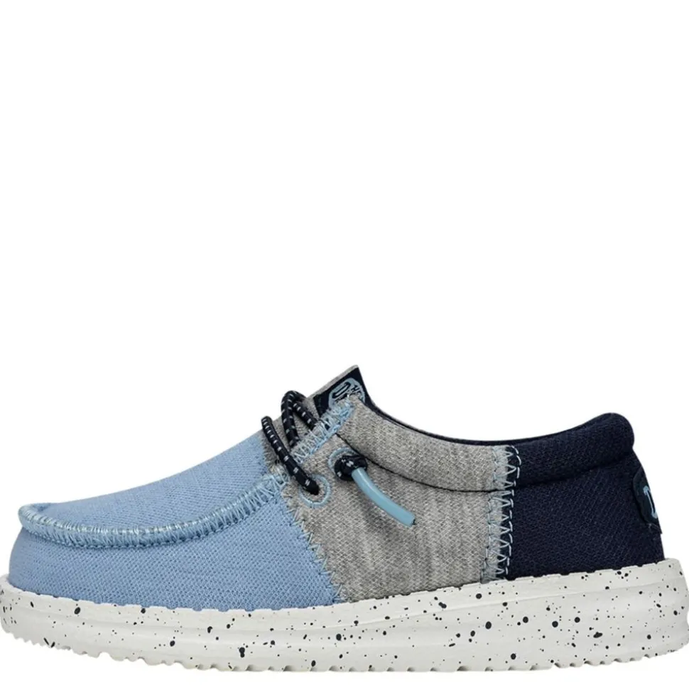 Heydude Boys Wally Toddler Tri Varsity Slip On Sneaker