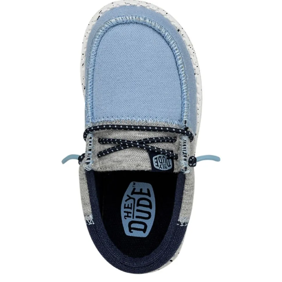 Heydude Boys Wally Toddler Tri Varsity Slip On Sneaker