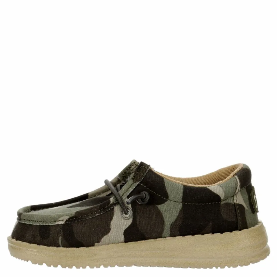 Heydude Boys Wally Toddler Slip On Sneaker