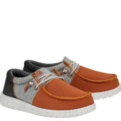 Heydude Boys Wally Youth Tri Varsity Slip On Sneaker