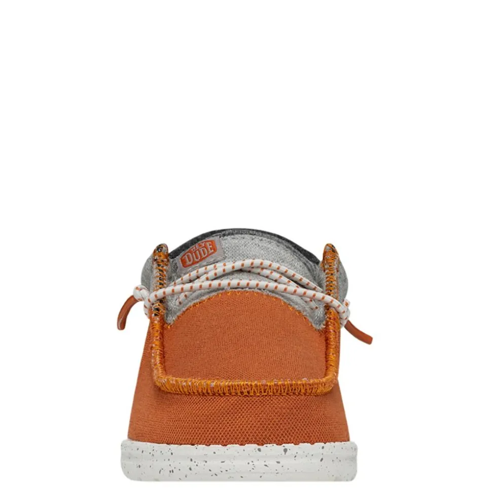 Heydude Boys Wally Youth Tri Varsity Slip On Sneaker