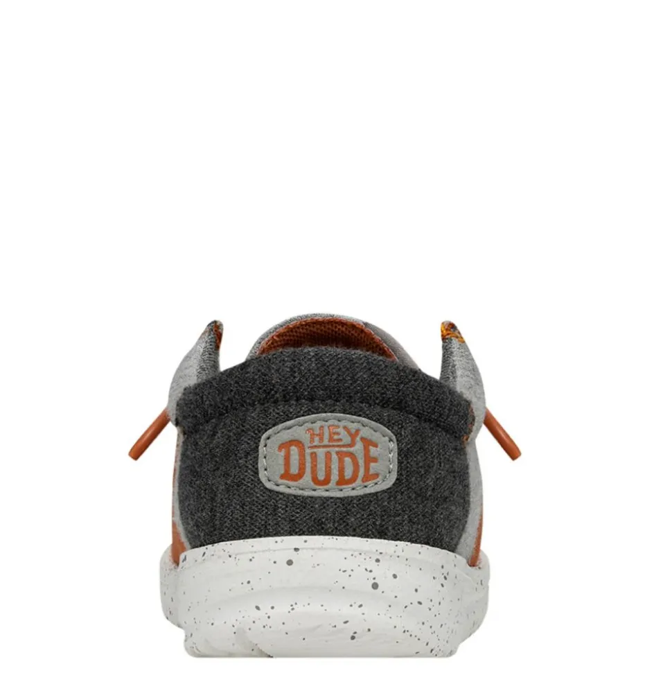 Heydude Boys Wally Youth Tri Varsity Slip On Sneaker