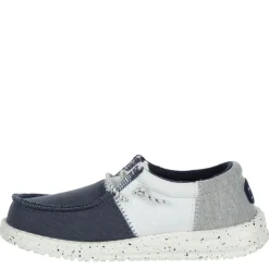 Heydude Boys Wally Youth Tri Varsity Slip On Sneaker