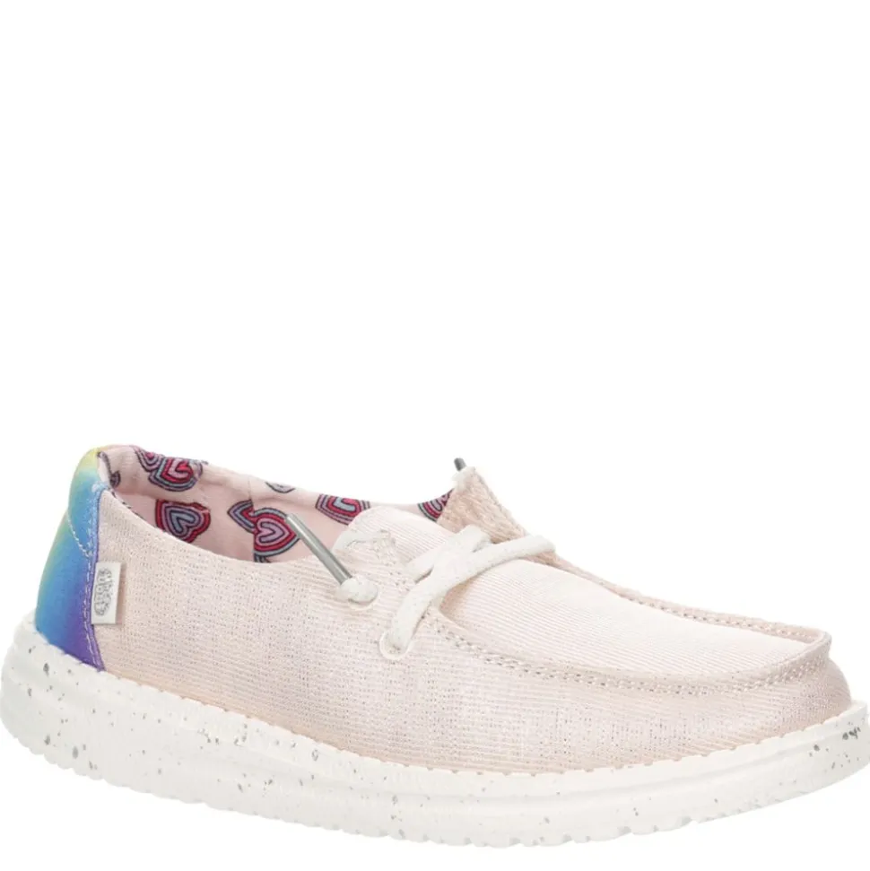 Heydude Girls Wendy Youth Slip On Sneaker