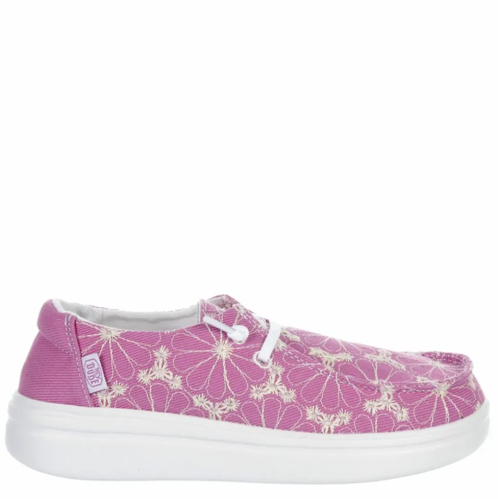 Heydude Girls Wendy Youth Rise Slip On Sneaker