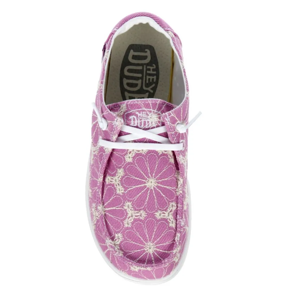 Heydude Girls Wendy Youth Rise Slip On Sneaker